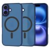 Techsuit HaloFrost MagSafe Series kryt na iPhone 16 – tmavo modrý