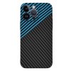 Techsuit Carbonite FiberShell kryt na iPhone 14 Pro Max – modrý Pulse