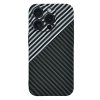Techsuit Carbonite FiberShell kryt na iPhone 15 Pro – Stealth sivý