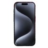 Techsuit Carbonite FiberShell kryt na iPhone 15 Pro – červený Vortex