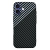 Techsuit Carbonite FiberShell kryt na iPhone 16 – Stealth sivý