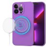 Techsuit SoftFlex MagSafe kryt na iPhone 13 Pro – fialový