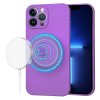 Techsuit SoftFlex MagSafe kryt na iPhone 13 Pro Max – fialový