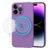 Techsuit SoftFlex MagSafe kryt na iPhone 14 Pro Max – fialový