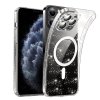 Techsuit SparkleSkin MagSafe Series kryt na iPhone 11 Pro Max – číry