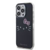 Hello Kitty Hardcase IML Kitty Face kryt na iPhone 14 Pro – čierny