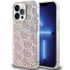 Hello Kitty Hardcase IML Gradient Electrop Crowded Kitty Head kryt na iPhone 14 Pro Max – ružový