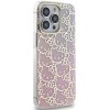 Hello Kitty Hardcase IML Gradient Electrop Crowded Kitty Head kryt na iPhone 15 Pro Max – ružový