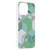 Techsuit Marble Series kryt na iPhone 13 Pro – zelený Hex