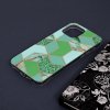 Techsuit Marble Series kryt na iPhone 13 Pro Max – zelený Hex