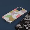 Techsuit Marble Series kryt na iPhone 13 Pro Max – fialový Hex