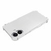 Techsuit Shockproof Clear Silicone (Big Lens Hole) kryt na iPhone 16 Plus – číry