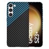 Techsuit Carbonite FiberShell kryt na Samsung Galaxy S23 Plus – modrý Pulse