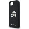 Karl Lagerfeld Hardcase Glitter Fixed kryt na iPhone 16e – Karl & Choupette Head