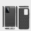 Techsuit Carbon Silicone silikónový obal pre Samsung Galaxy Note 20 Ultra / Note 20 Ultra 5G – čierny