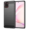 Techsuit Carbon Silicone silikónový obal pre Samsung Galaxy Note 10 Lite – čierny