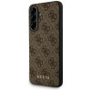 Guess Hardcase 4G Classic tvrdé puzdro pre Samsung Galaxy A36 5G – hnedé