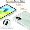 Techsuit Shockproof Clear Silicone puzdro pre Xiaomi Redmi A1 / A2 – priehľadné
