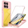 Techsuit ColorVerse 360 Series + Screen Protector 360° obal so sklom pre Xiaomi Poco X6 Pro – ružové