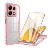 Techsuit ColorVerse 360 Series + Screen Protector 360° obal so sklom pre Xiaomi Poco X6 Pro – ružové