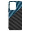 Techsuit Carbonite FiberShell puzdro pre Xiaomi Redmi 13C 4G / Redmi 13C 5G / Poco C65 – Blue Pulse