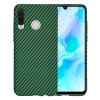 Techsuit Carbonite FiberShell puzdro pre Huawei P30 Lite / P30 Lite New Edition – zelené
