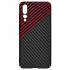Techsuit Carbonite FiberShell puzdro pre Huawei P20 Pro – Red Vortex