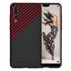 Techsuit Carbonite FiberShell puzdro pre Huawei P20 Pro – Red Vortex
