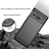 Techsuit Carbon Silicone puzdro pre Google Pixel 6 Pro – čierne