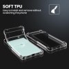 Techsuit Shockproof Clear Silicone puzdro pre Google Pixel 6 – priehľadné