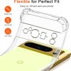 Techsuit Shockproof Clear Silicone puzdro pre Google Pixel 8 Pro – priehľadné