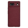 Techsuit Carbonite FiberShell puzdro pre Google Pixel 6 – červené