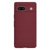 Techsuit Carbonite FiberShell puzdro pre Google Pixel 7a – červené