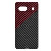 Techsuit Carbonite FiberShell puzdro pre Google Pixel 7a – Red Vortex