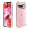 Techsuit Shockproof Clear Silicone puzdro pre Google Pixel 9 – priehľadné