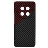 Techsuit Carbonite FiberShell puzdro pre Honor Magic7 Lite / X9c – Red Vortex