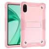 Techsuit Rugged TabShell ochrana displeja + puzdro pre Honor Pad X8a – ružovo-zlaté
