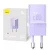 Baseus GaN nabíjačka (CCGN050105) – USB-C, 20 W, rýchle nabíjanie, fialová