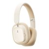 Baseus bezdrôtové slúchadlá Bowie H1i (A00050402223-00) – Bluetooth 5.3, potlačenie hluku, biele (Stellar White)