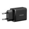 Baseus nabíjačka (P10111404113-00) – USB, USB-C, 30 W, rýchle nabíjanie, Cluster Black