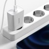 Baseus sieťová nabíjačka Speed Mini (CCFS-SN02) – rýchlonabíjačka, USB-C, 20W, biela