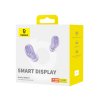 Baseus bezdrôtové slúchadlá WM02+ (NGTW370305) – True Wireless Stereo, Bluetooth V5.3, inteligentný displej, fialové
