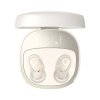 Baseus bezdrôtové slúchadlá WM02+ (NGTW370302) – True Wireless Stereo, Bluetooth V5.3, inteligentný displej, biele (Creamy White)