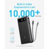 Anker power banka PowerCore A1383H11 – 20 000 mAh, 87 W, 2× USB-C, USB-A, USB-C kábel, čierna