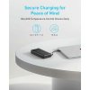 Anker power banka PowerCore A1383H11 – 20 000 mAh, 87 W, 2× USB-C, USB-A, USB-C kábel, čierna