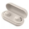 Havit bezdrôtové slúchadlá (TW969 Lite) – TWS, Bluetooth 5.4, mikrofón, in-ear, USB-C, 300mAh, béžové
