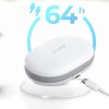 Havit bezdrôtové slúchadlá (OWS915) – TWS, Bluetooth 5.4, mikrofón, ENC, IPX5, USB-C, 1000mAh, Havit Life App, biele