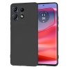 Techsuit SoftFlex puzdro na Motorola Edge 50 Pro – čierne