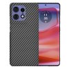 Techsuit Carbonite FiberShell puzdro na Motorola Edge 50 Pro – čierne