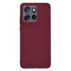 Techsuit Carbonite FiberShell puzdro na Motorola Edge 50 Neo / Motorola ThinkPhone 25 – červené